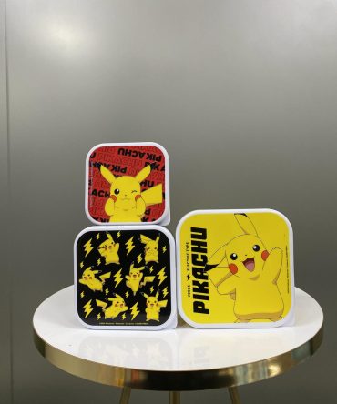 SET 3 ENVASES DE COMIDA PIKACHU