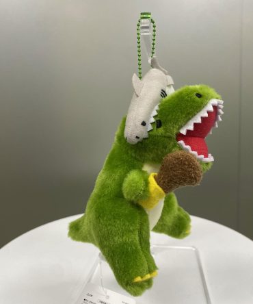 LLAVERO PELUCHE (BAG CHARMS) DINOSAURIO JURASSI SNACK