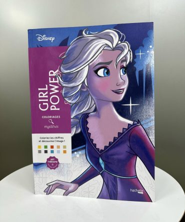 LIBRO PARA COLOREAR PORTADA FROZEN