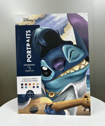 LIBRO PARA COLOREAR PORTADA STITCH ELVIS