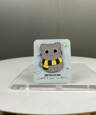 PIN GATO HUFFLEPUFF