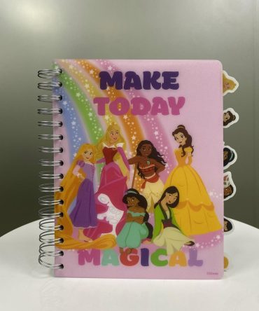 LIBRETA CON SEPARADORES PRINCESAS 144 PAG