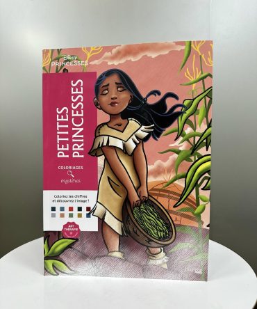 LIBRO PARA COLOREAR PORTADA POCAHONTA