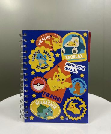 LIBRETA CON SEPARADORES POKEMON