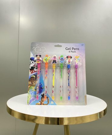 6 PACK BOLIGRAFOS GEL DISNEY