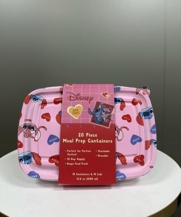 10 PACK CONTENEDORES ENVASES STITCH Y ANGEL