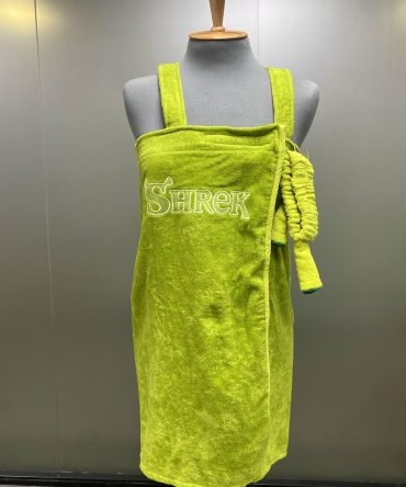 TOALLA + DIADEMA SHREK