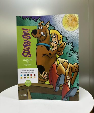 LIBRO PARA COLOREAR PORTADA SCOOBY-DOO