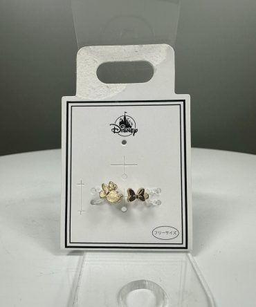 ANILLO MINNIE Y LAZO DORADO