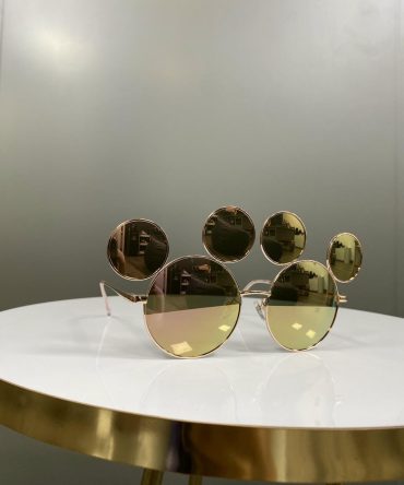 LENTES DE SOL MICKEY MONTURA DORADO