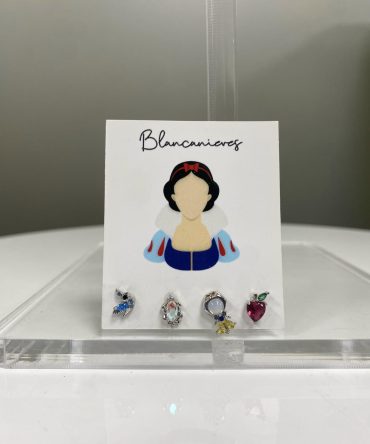 ZARCILLOS BLANCANIEVES SILVER