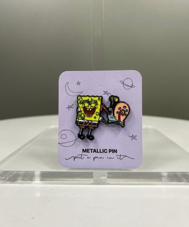 PIN BOB ESPONJA Y GARY