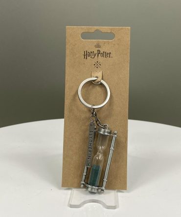 LLAVERO 3D RELOJ DE ARENA SLYTHERIN