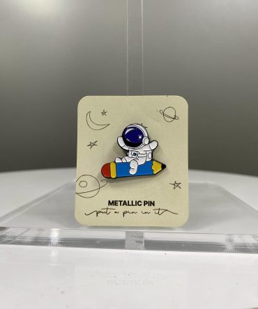 PIN ASTRONAUTA LAPIZ
