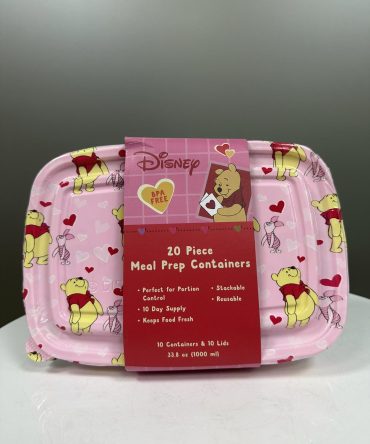 10 PACK CONTENEDORES ENVASES WINNIE THE POOH