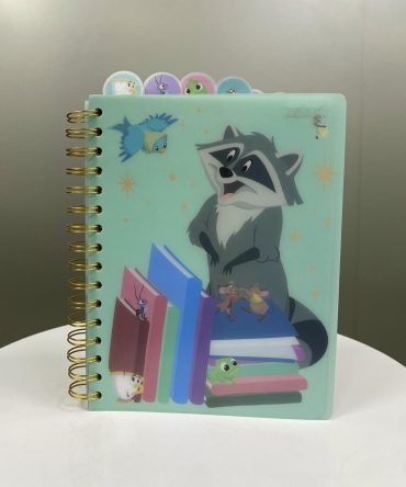 LIBRETA CON SEPARADORES PERSONAJES SECUNDARIOS 144 PAG