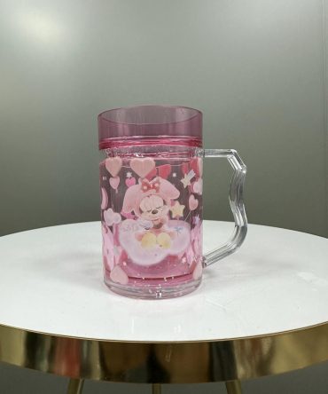 TAZA GLITTER MINNIE