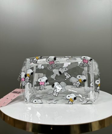 NECESER TRANSPARENTE SNOOPY