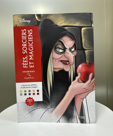 LIBRO PARA COLOREAR PORTADA REINA MALVADA