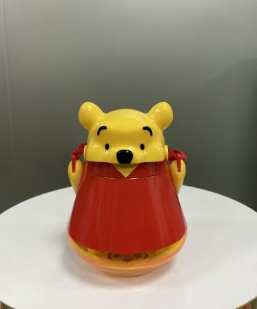 VASO CON PITILLO/CORDON WINNIE THE POOH