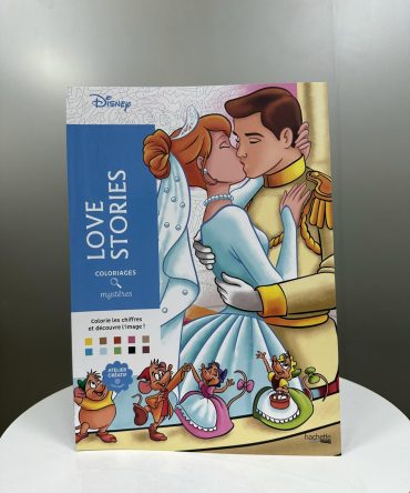 LIBRO PARA COLOREAR PORTADA CENICIENTA Y EL PRINCIPE