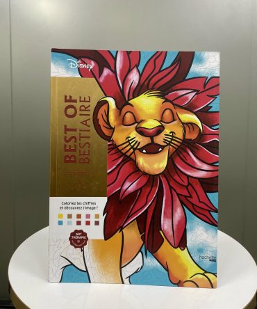LIBRO PARA COLOREAR PORTADA SIMBA GRANDE