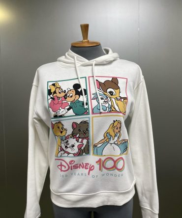 SUETER CON CAPUCHA DISNEY 100 ANIVERSARIO