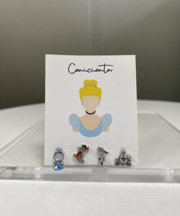 ZARCILLOS CENICIENTA SILVER