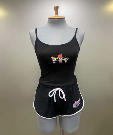 PIJAMA CONJUNTO FRANELILLA CHICAS SUPERPODEROSAS