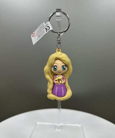 LLAVERO RAPUNZEL PARIS GOMA