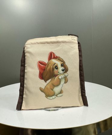 BOLSA REUTILIZABLE  DAMA Y VAGABUNDO