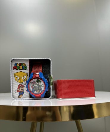 RELOJ MARIO Y LUIGI ROJO