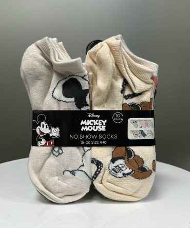 10 PACK MEDIAS CORTAS MICKEY